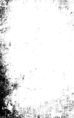 Sert siyah-beyaz dokular. Grunge 'un geçmişi. Soyut doku. Vektör İllüstrasyonu.       