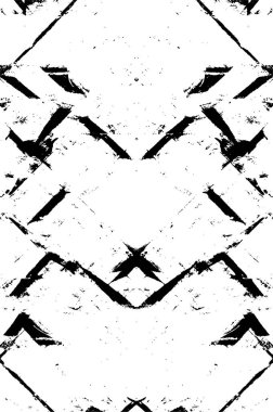 Sert siyah-beyaz dokular. Grunge 'un geçmişi. Soyut doku. Vektör İllüstrasyonu.       