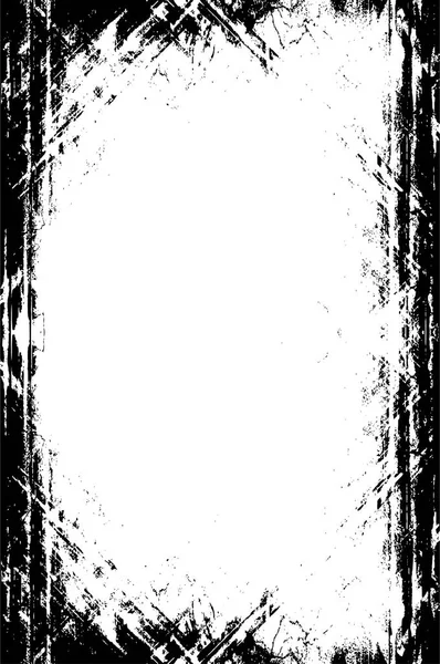 Modelul Alb Negru Grunge Particule Monocrome Textura Abstractă Fundalul Fisurilor — Vector de stoc