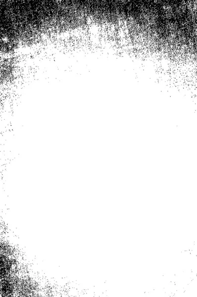 Grunge Padrão Preto Branco Partículas Monocromáticas Textura Abstrata Fundo Rachaduras —  Vetores de Stock