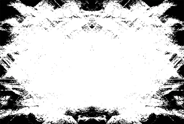 Abstraktní Grunge Černobílé Texturované Pozadí — Stockový vektor