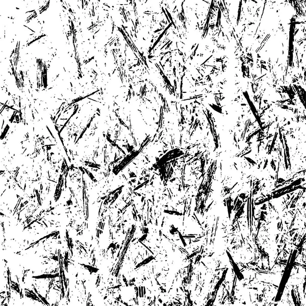 Abstrait Fond Texturé Noir Blanc Grunge Toile Fond — Image vectorielle