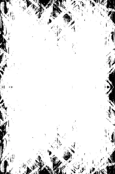 Абстрактний Чорно Білий Текстурований Фон Гранж Фон — стоковий вектор