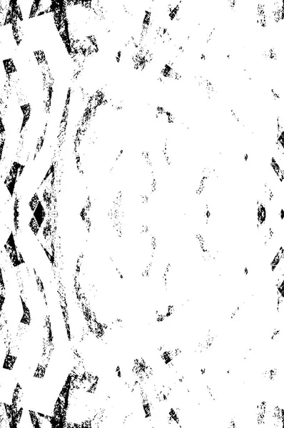 Abstrakter Schwarz Weißer Strukturierter Hintergrund Grunge Kulisse — Stockvektor