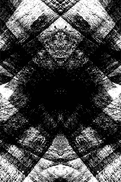 Абстрактный Черно Белый Текстурированный Фон Гранж Фон — стоковый вектор