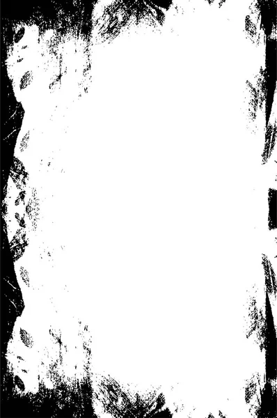 Textura Áspera Blanco Negro Fondo Grunge Textura Abstracta Ilustración Vectorial — Vector de stock