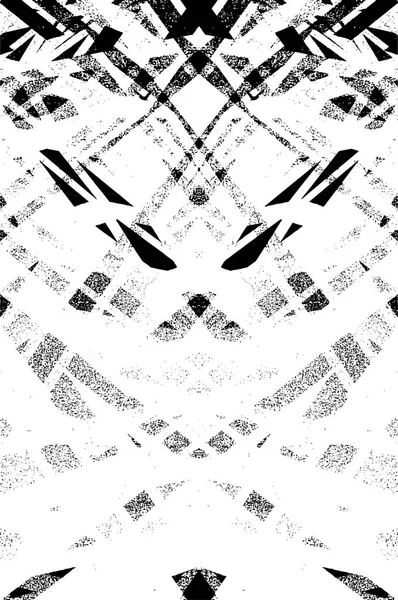 Ruwe Zwart Wit Textuur Grunge Achtergrond Abstracte Textuur Vector Illustratie — Stockvector