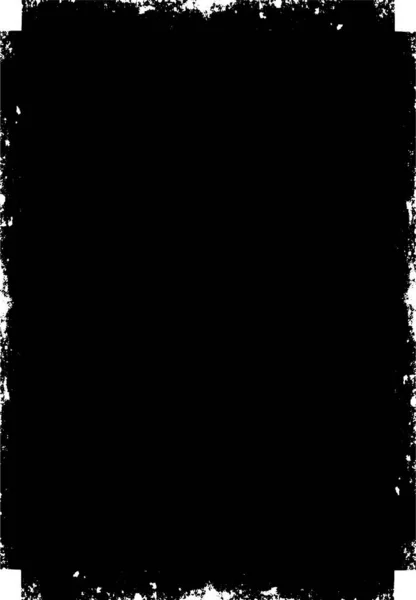 Surowa Czarno Biała Faktura Pochodzenie Grunge Streszczenie Tekstury Ilustracja Wektora — Wektor stockowy