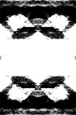 Sert siyah-beyaz doku vektörü. Derinden örtülmüş doku. Grunge 'un geçmişi. Soyut doku etkisi. Vektör İllüstrasyonu.       