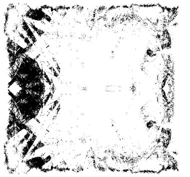 Sert siyah-beyaz doku vektörü. Derinden örtülmüş doku. Grunge 'un geçmişi. Soyut doku etkisi. Vektör İllüstrasyonu.       
