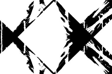 Sert siyah-beyaz doku vektörü. Derinden örtülmüş doku. Grunge 'un geçmişi. Soyut doku etkisi. Vektör İllüstrasyonu.       