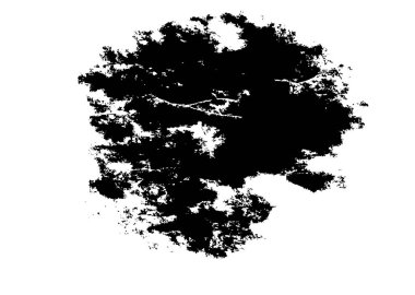 Grunge siyah beyaz desen. Monokrom parçacıkları soyut doku. Çatlakların, sürtünmelerin, çiplerin, lekelerin, mürekkep lekelerinin geçmişi. Koyu tasarım arka plan yüzeyi. 