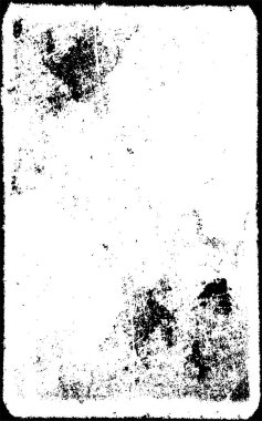 Grunge siyah beyaz desen. Monokrom parçacıkları soyut doku. Çatlakların, sürtünmelerin, çiplerin, lekelerin, mürekkep lekelerinin geçmişi. Koyu tasarım arka plan yüzeyi. 