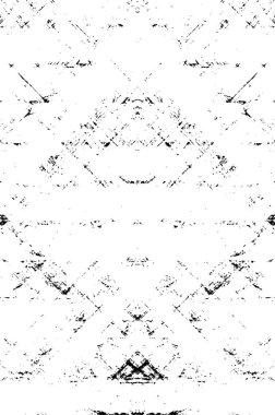 Grunge siyah ve beyaz soyut doku. Çatlakların, sürtünmelerin, çiplerin, lekelerin, mürekkep lekelerinin arka planı