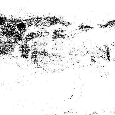 Grunge siyah ve beyaz soyut doku. Çatlakların, sürtünmelerin, çiplerin, lekelerin, mürekkep lekelerinin arka planı