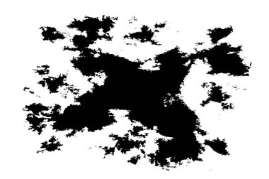 Grunge siyah ve beyaz soyut doku. Çatlakların, sürtünmelerin, çiplerin, lekelerin, mürekkep lekelerinin arka planı