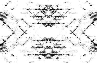 Grunge siyah ve beyaz soyut doku. Çatlakların, sürtünmelerin, çiplerin, lekelerin, mürekkep lekelerinin arka planı