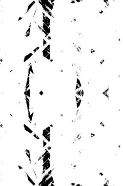 Grunge siyah ve beyaz soyut doku. Çatlakların, sürtünmelerin, çiplerin, lekelerin, mürekkep lekelerinin arka planı