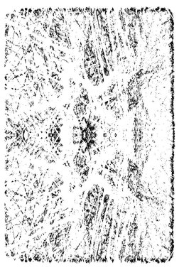 Grunge siyah ve beyaz soyut doku. Çatlakların, sürtünmelerin, çiplerin, lekelerin, mürekkep lekelerinin arka planı