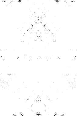 Grunge siyah ve beyaz soyut doku. Çatlakların, sürtünmelerin, çiplerin, lekelerin, mürekkep lekelerinin arka planı