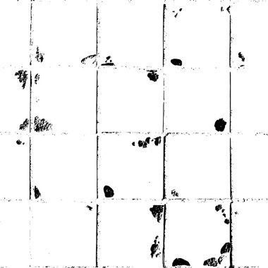 Grunge siyah ve beyaz soyut doku. Çatlakların, sürtünmelerin, çiplerin, lekelerin, mürekkep lekelerinin arka planı