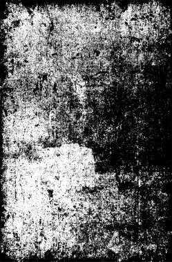 Siyah beyaz dokusunda sıkıntılı bir arka plan. soyut vektör illüstrasyonu.