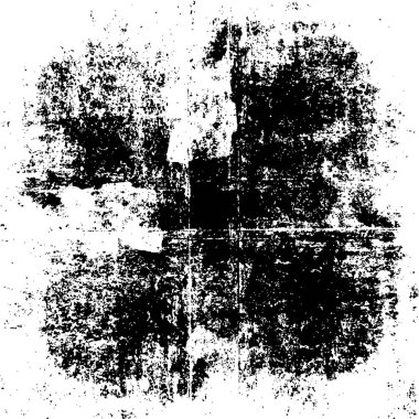 Sert siyah-beyaz dokular. Grunge 'un geçmişi. Soyut doku etkisi. Vektör İllüstrasyonu.