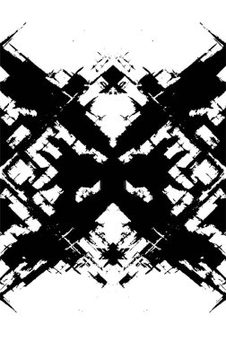 soyut siyah ve beyaz kaba doku, vektör illüstrasyonu