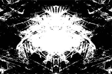 soyut siyah ve beyaz kaba doku, vektör illüstrasyonu