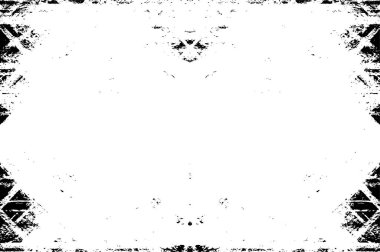 Kaba monokrom desen çizimi. Grunge 'un geçmişi. Soyut doku efekti.