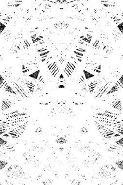 Kaba monokrom desen çizimi. Grunge 'un geçmişi. Soyut doku efekti.