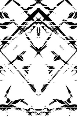 Soyut grunge arkaplanı. Siyah ve beyaz. Vektör illüstrasyonu.     