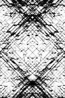 Soyut grunge arkaplanı. Siyah ve beyaz. Vektör illüstrasyonu.     