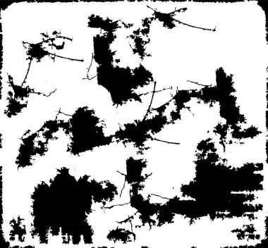  Siyah-beyaz kağıt dokusu. Skeç grunge tasarımı. soyut arkaplan 