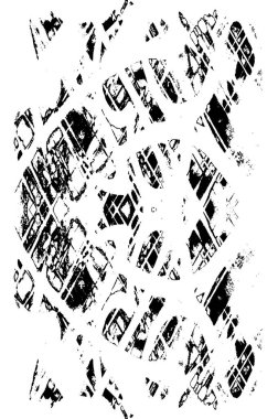  Siyah-beyaz kağıt dokusu. Skeç grunge tasarımı. soyut arkaplan 