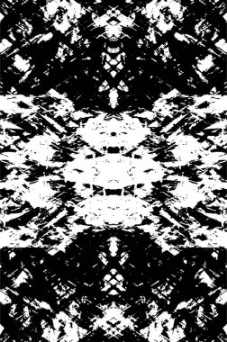 Grunge soyut resim. Siyah ve beyaz renkler. Monokoromatik doku 