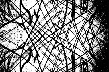 Çatlak betonun sıkıntılı örtülü dokusu