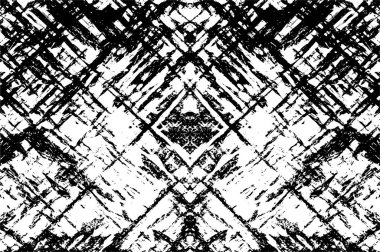 Çatlak betonun sıkıntılı örtülü dokusu