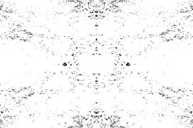 Siyah beyaz monokrom eski grunge vintage eskimiş arka plan soyut antika desenli retro model 