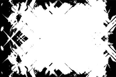  Siyah-beyaz kağıt dokusu. Skeç grunge tasarımı. Poster, kapak, afiş, taklit, çıkartma düzeni için kullan