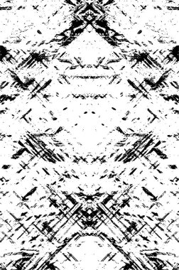 Siyah ve beyaz dokusunda sıkıntılı arkaplan