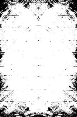 Siyah beyaz desenli grunge arkaplan. soyut vektör illüstrasyonu.