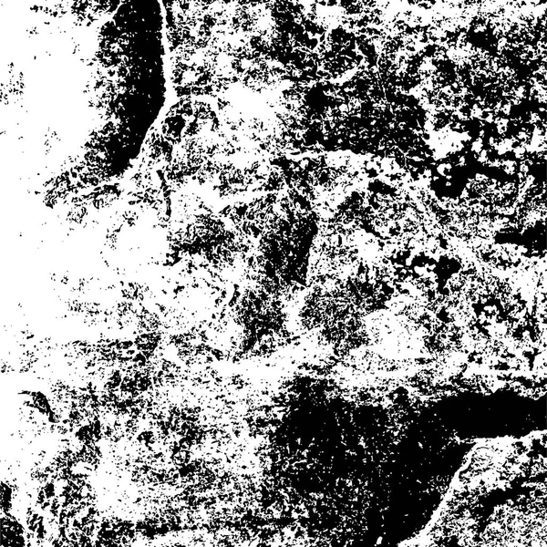 Вектор Грубої Чорно Білої Текстури Несприятлива Текстура Накладання Гранж Фону — стоковий вектор