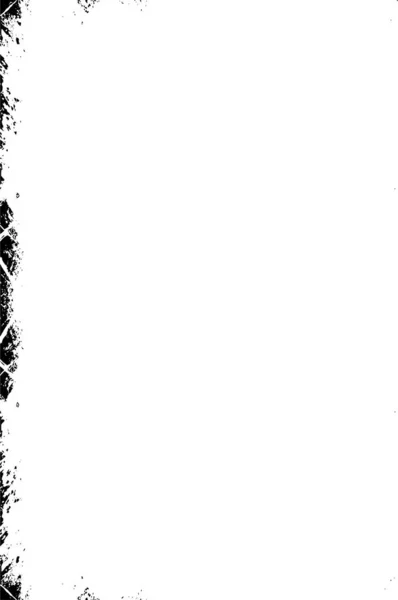 Чорно Білий Монохромний Старий Гранжевий Старовинний Фон — стоковий вектор
