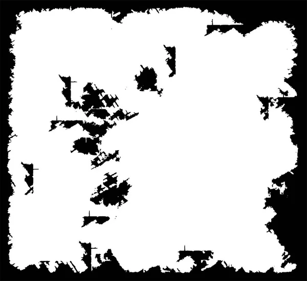 Гранж Чорно Біла Абстрактна Текстура Фон Тріщин Бійок Чипів Плям — стоковий вектор