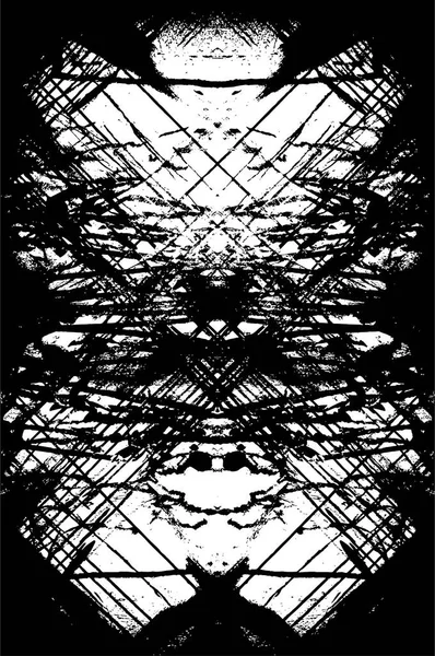 Textură Abstractă Alb Negru Fundalul Fisurilor Scufișurilor Chipsurilor Petelor Petelor — Vector de stoc