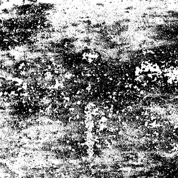 Grunge Schwarz Weiß Abstrakte Textur Hintergrund Von Rissen Abschürfungen Chips — Stockvektor