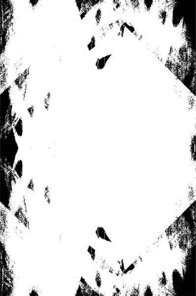 Grunge Ασπρόμαυρη Αφηρημένη Υφή Ιστορικό Ρωγμών Γρατσουνιές Μάρκες Λεκέδες Κηλίδες — Διανυσματικό Αρχείο