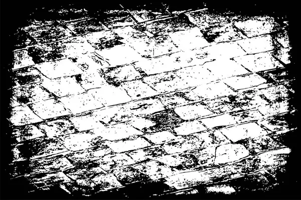Černobílý Vzor Grunge Abstraktní Textura Monochromatických Částic Pozadí Trhlin Odřenin — Stockový vektor
