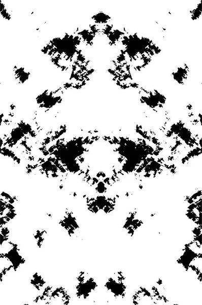 Grunge Patrón Blanco Negro Partículas Monocromáticas Textura Abstracta Fondo Grietas — Archivo Imágenes Vectoriales